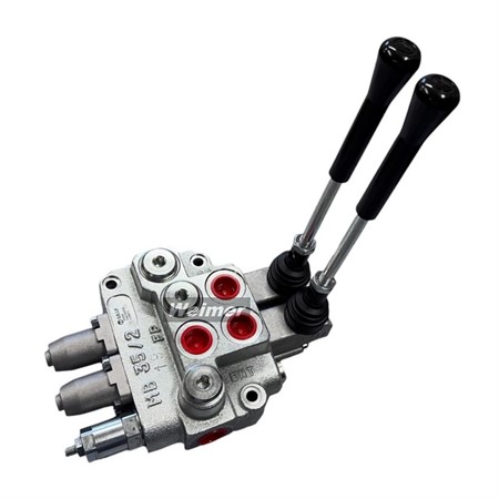 Ventil monoblock 2 sektioner 50L 1/2" /en enkelverkande